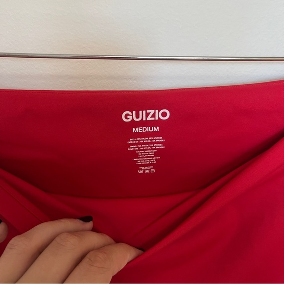 Danielle Guizio Micro Mini Stretch Skirt in Red Size M NWT - Picture 6 of 9